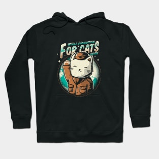 World Domination For Cats Union Hoodie